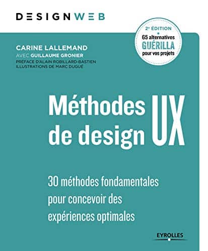 Méthodes de design UX par Carine Lallemand avec Guillaume Gronier